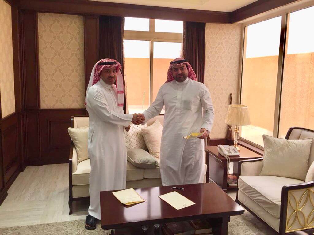 توقيع مذكرة تعاون بين الخليجية القابضة و الحكير القابضة لتسويق وتأجير عدة مشاريع 4